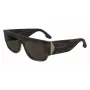 Victoria Beckham VB666S5516321 Women's Oversized Square Sunglasses Havana Brown Gradient 55mm