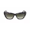 Victoria Beckham VB668S5516010 Women's Square Sunglasses - Black Acetate Frame, Grey CR-39 Lens, 55mm