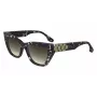 Victoria Beckham VB668S5516010 Women's Square Sunglasses - Black Acetate Frame, Grey CR-39 Lens, 55mm