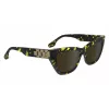 Victoria Beckham VB668S5516012 Women's Square Sunglasses Black Acetate Grey Lens 55/16/145 mm
