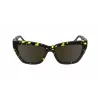 Victoria Beckham VB668S5516012 Women's Square Sunglasses Black Acetate Grey Lens 55/16/145 mm