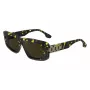Victoria Beckham VB669S5513012 Women's Square Acetate Sunglasses - Black/Grey - 55/13/145 mm