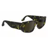 Victoria Beckham VB670S5417012 Women's Sunglasses - Black Acetate Frame, Grey Lens, 54/17/145 mm
