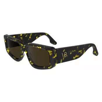 Victoria Beckham VB670S5417012 Women's Sunglasses - Black Acetate Frame, Grey Lens, 54/17/145 mm