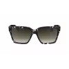 Victoria Beckham VB672S5715010 Women's Oversized Square Sunglasses - Black Acetate Frame, Grey Polycarbonate Lens, 57/15/140 mm