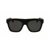 Victoria Beckham VB675S5220001 Women's Sunglasses - Black Acetate Frame, Grey Polycarbonate Lenses, 52mm