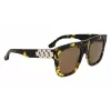 Victoria Beckham VB675S5220012 Women's Sunglasses, Black Acetate Frame, Dark Grey Polycarbonate Lenses, 52mm