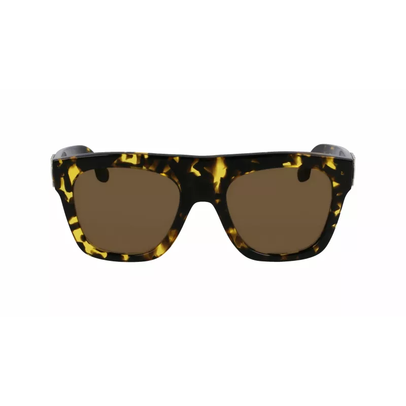 Victoria Beckham VB675S5220012 Women's Sunglasses, Black Acetate Frame, Dark Grey Polycarbonate Lenses, 52mm