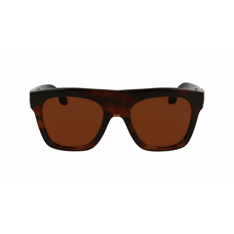 Victoria Beckham VB675S5220227 Women's Oversized Square Sunglasses, Dark Havana, Gradient Grey Lenses, 52mm