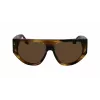 Victoria Beckham VB676S Women's Sunglasses - Havana Brown Acetate Frame with Brown Gradient Lenses - 55/14/145 mm