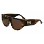 Victoria Beckham VB676S Women's Sunglasses - Havana Brown Acetate Frame with Brown Gradient Lenses - 55/14/145 mm