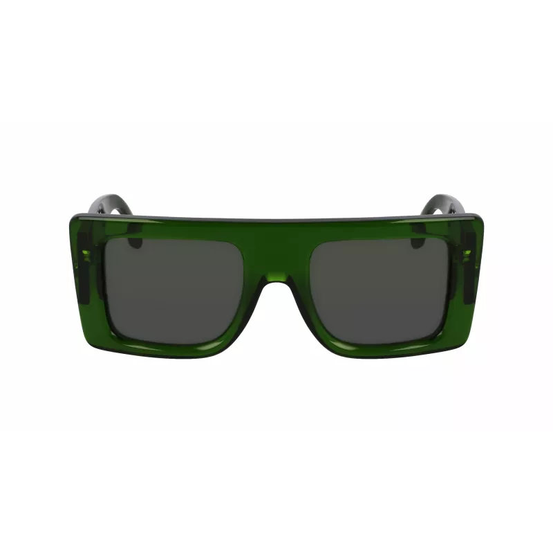 Victoria Beckham VB677S5122302 Women's Sunglasses - Black Acetate Frame, Grey Polycarbonate Lens - 51/22/145 mm