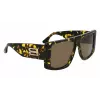 Victoria Beckham VB678S5713012 Women's Sunglasses - Black Frame, Dark Grey Gradient Lens - 57/13/145 mm