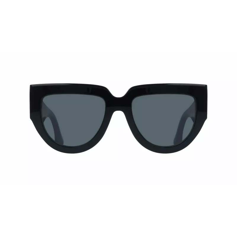 Victoria Beckham VB679S 53mm Square Sunglasses for Women, Black Frame, Grey UV400 Lenses