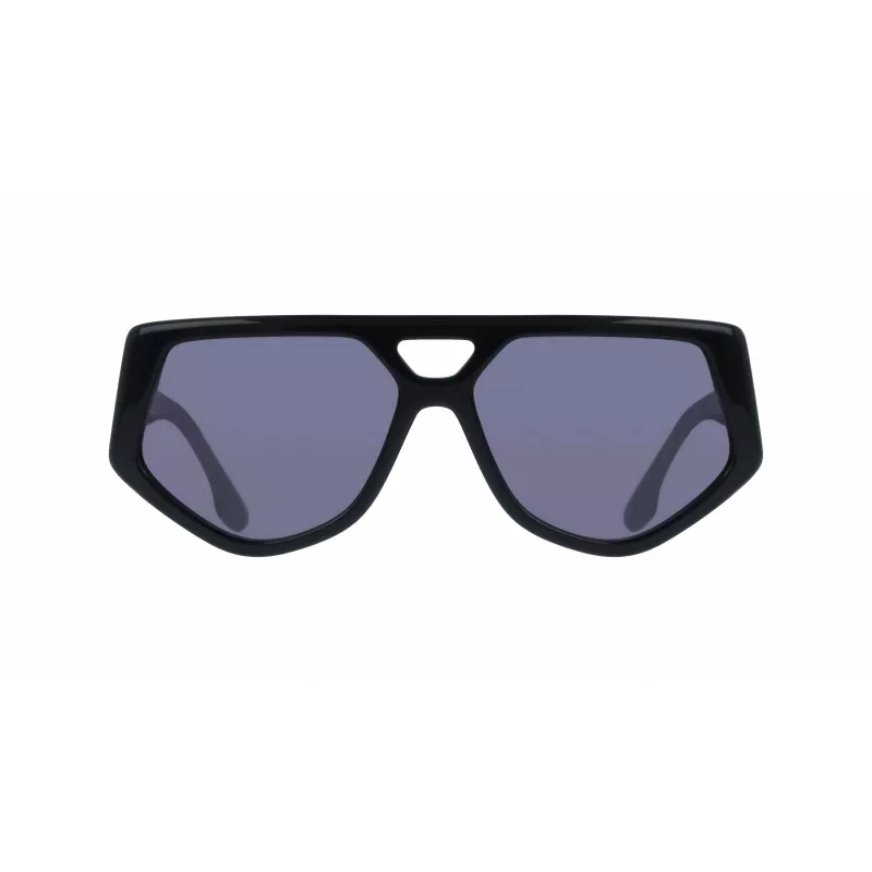 Victoria Beckham VB681S5815001 Women's Square Sunglasses Black Acetate Frame Grey Lens 58mm