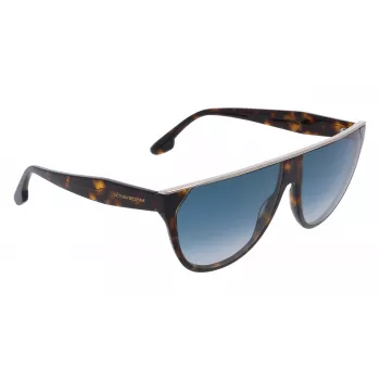 Victoria Beckham VB682S6113234 Women's Oversized Square Sunglasses Havana Brown Gradient
