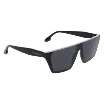 Victoria Beckham VB683S5812001 Women's Sunglasses - Black Acetate Frame, Grey Lens, 58mm