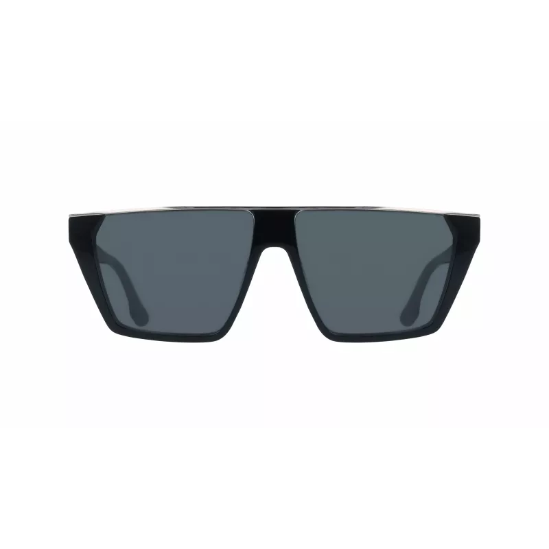 Victoria Beckham VB683S5812001 Women's Sunglasses - Black Acetate Frame, Grey Lens, 58mm