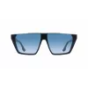 Victoria Beckham VB683S5812415 Women's Sunglasses - Havana Acetate Frame, Brown Gradient Lens, 58mm
