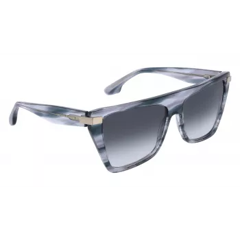 Victoria Beckham VB684S 5715035 Women's Square Sunglasses Havana Brown Gradient 57mm
