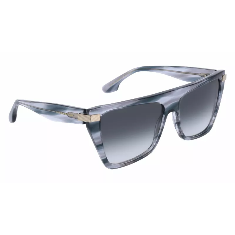 Victoria Beckham VB684S 5715035 Women's Square Sunglasses Havana Brown Gradient 57mm