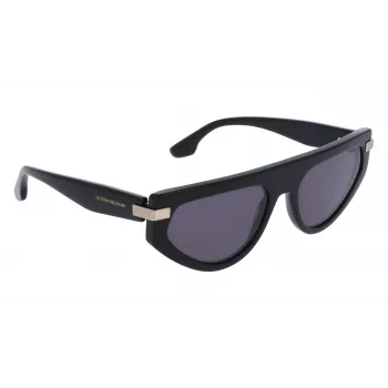 Victoria Beckham VB685S 5618001 Sunglasses Women Black Grey Geometric Acetate UV400