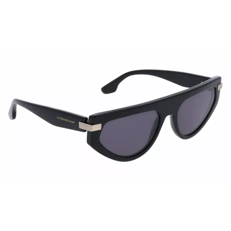 Victoria Beckham VB685S 5618001 Sunglasses Women Black Grey Geometric Acetate UV400