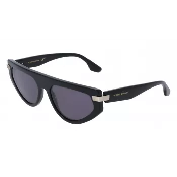 Victoria Beckham VB685S 5618001 Sunglasses Women Black Grey Geometric Acetate UV400