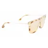 Victoria Beckham Women's Cat Eye Sunglasses VB650S5319222 Havana Acetate Brown Gradient Lens 53mm
