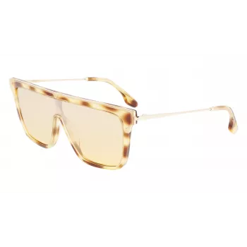 Victoria Beckham Women's Cat Eye Sunglasses VB650S5319222 Havana Acetate Brown Gradient Lens 53mm