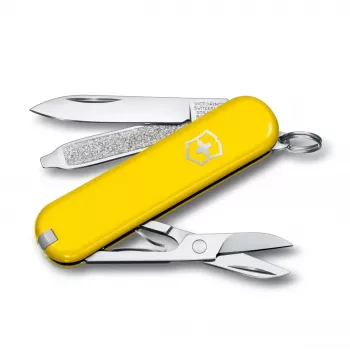 Victorinox Classic Sunny Side Pocket Knife 7 Functions Yellow