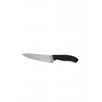 Victorinox V-6.80 03.22G Swiss Classic Carving Knife, 22cm, Black