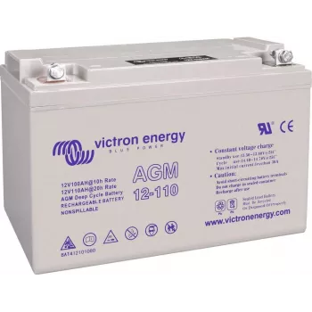 Victron Energy 12V/110Ah Gel Deep Cycle Battery (BAT412101104)