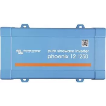 Victron Energy Phoenix 12/250 250 W 12 V DC to 230 V AC True Sine Wave Inverter PIN122510200