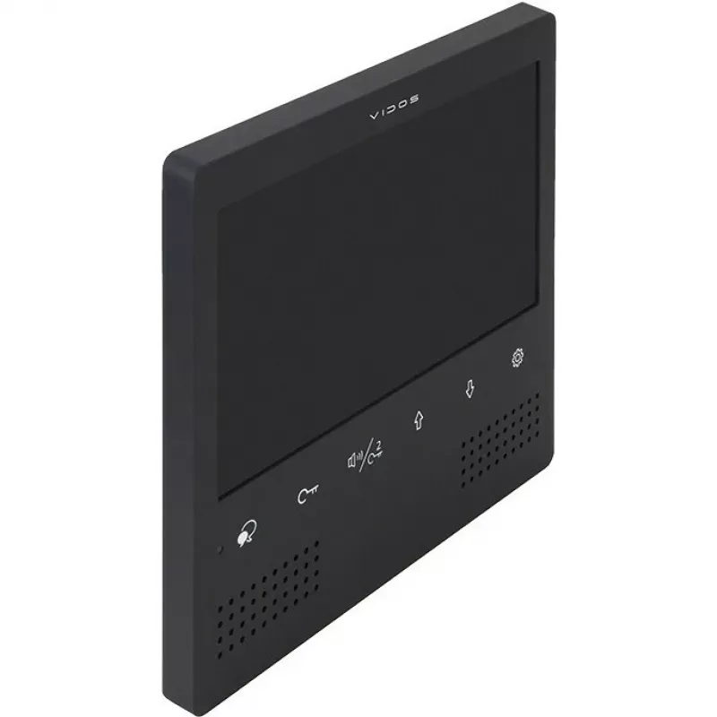 VIDOS DUO M1023B-2 7-inch TFT LCD Video Door Phone Monitor, Black