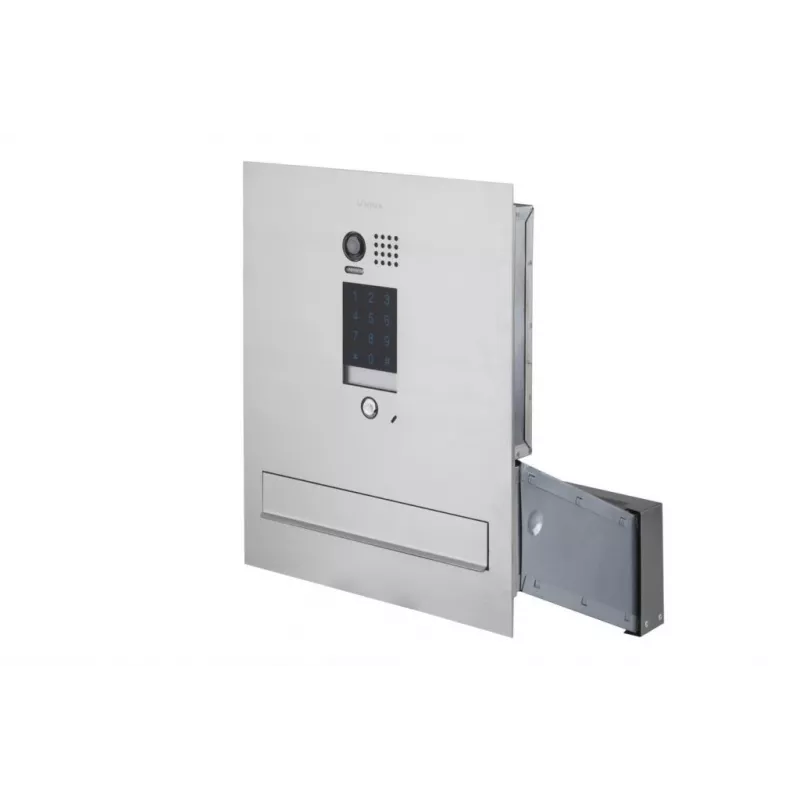 VIDOS DUO S1401D-SKM Letterbox with Built-in Video Intercom