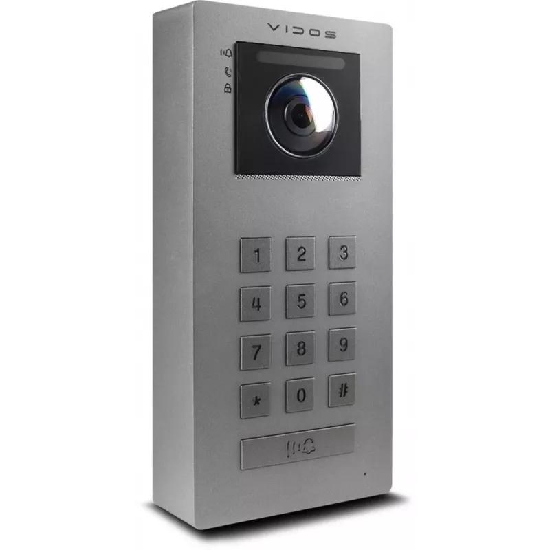 VIDOS IPX S100 Outdoor Panel IP Video Door Station 2MP 1080p PoE Wi-Fi Black
