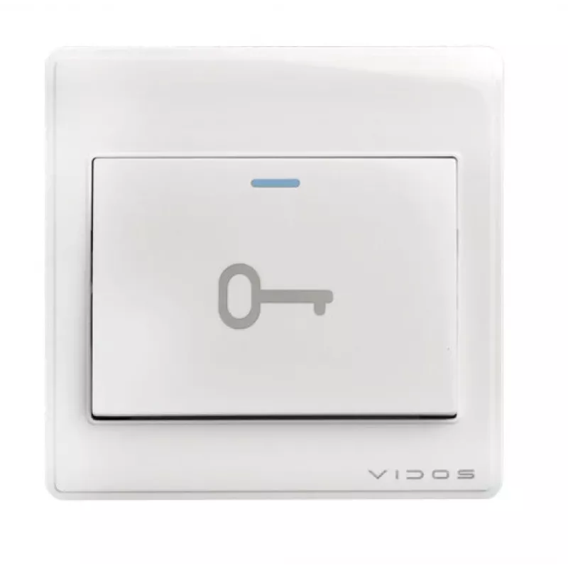 VIDOS OP07 Exit Button – Stainless Steel Door Release Switch with NO/NC Contacts