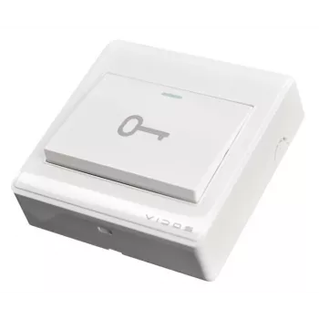 VIDOS OP07 Exit Button – Stainless Steel Door Release Switch with NO/NC Contacts