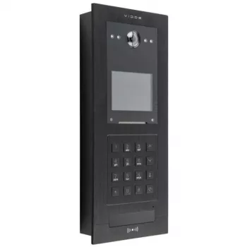 VIDOS S210 2IP Video Door Station, Full HD 1080p, RFID, Wi-Fi, Silver/Grey