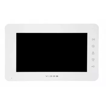 VIDOS X M12W 7 Inch Wi-Fi Video Doorbell Monitor White