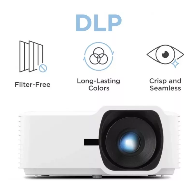 ViewSonic LSD400W Laser Projector WXGA 4000 ANSI Lumens Short Throw