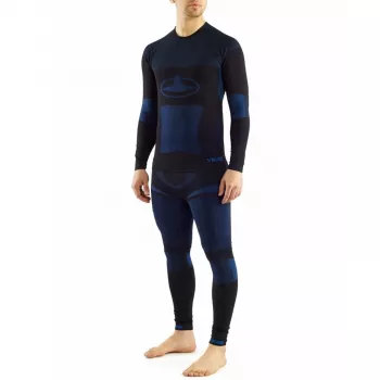 Viking Base Layer Dante Man Set - Men's Thermal Underwear, Black, Size L