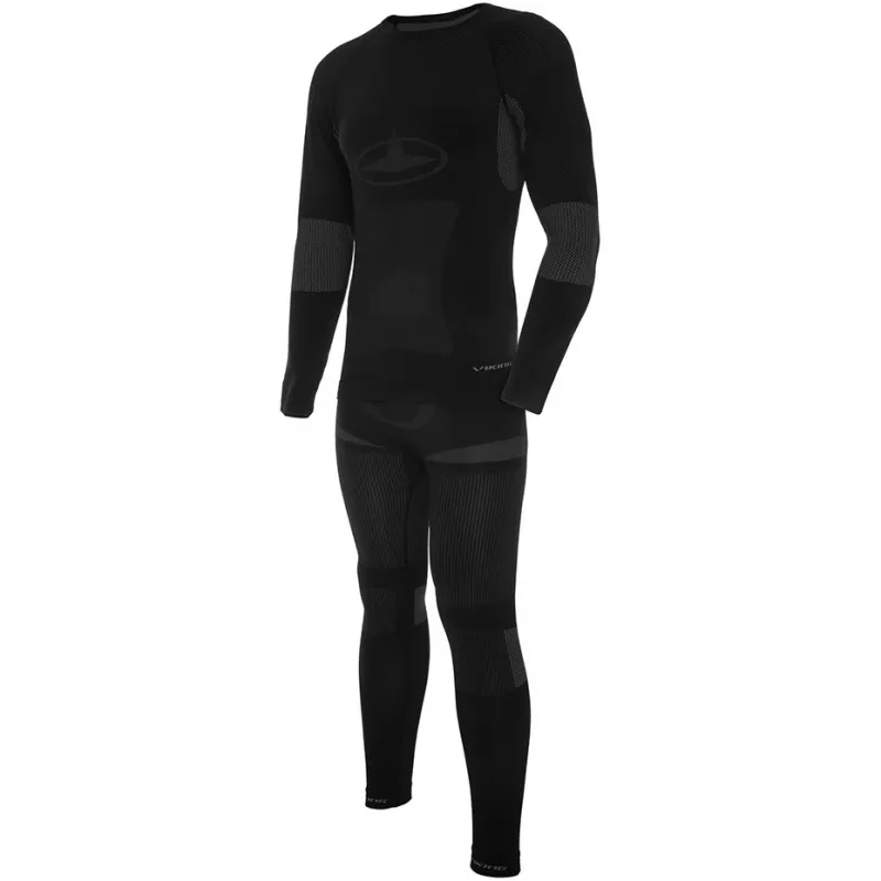 Viking Dante Men's Thermoactive Underwear Set Black-Grey 2XL