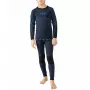 Viking Riko Thermal Underwear Set for Kids Black-Blue 116-128 cm