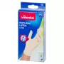 VILEDA Natural Latex Gloves, Size S/M, 10 Pairs