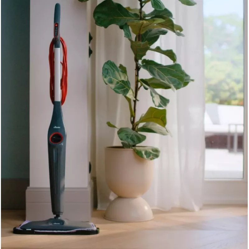 Vileda Steam Plus XXL Pro Steam Mop with 2 Extra Microfibre Pads