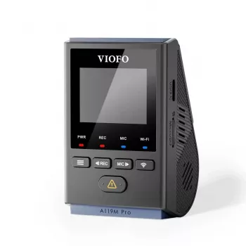 VIOFO A119M Pro 2K QHD Dash Camera with Sony STARVIS 2 IMX675, Built-in GPS & Wi-Fi, Super Capacitor, 140° FOV, 1.5-inch Display