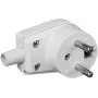 VIPLAST 220-01 Angled Power Plug 16A 250V IP20 White