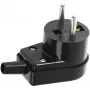 VIPLAST 220-05 Angled Plug 16A 250V IP20 Black